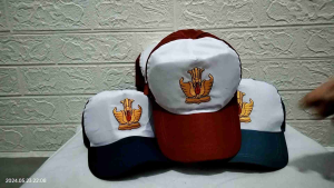 TOPI SD SMP SMA PUTIH BODREL TUTWURI