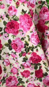 ผ้าเมตร ผ้าทีซี หน้ากว้าง 45นิ้ว ลาย กู้ ผ้าคอตตอนผสม (ชุดเป็นเมตร)