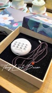 Máy niệm phật hình tròn hoa sen 57 Bài Kinh