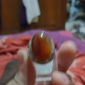 Cincin Akik Mewah Berkelas Batu Agate Alam