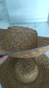 topi capel caping jerami pandan nelayan petani alami organik
