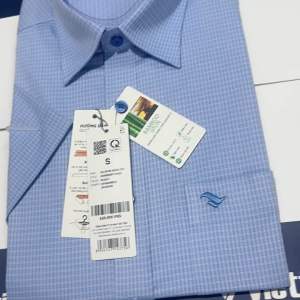 (6S0808)Áo sơ mi viettien ngắn tay lai ngang