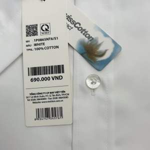 (1P1430)Áo sơ mi viettien ngắn tay lai bầu (Regular )