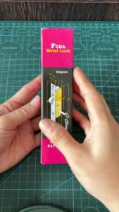 FUDA 5370 Heavy-Duty Gate Lock with Security Latch and Key