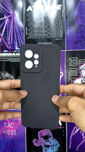 Promo Case XIAOMI REDMI NOTE 12 4G Protect Camera Sofcase Slim Black Matte Case Liquit Silikon Liquit Casing Liquit