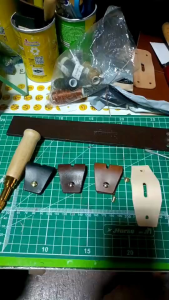 ชุดซ่อมเข็มขัดหนังแท้ ปะกับเข็มขัด น็อตสแตนเลสใส่เข็มขัด