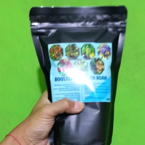 Pupuk booster organik perangsang buah 1 kilo. atasi rontok dan menguatkan akar batang. dan menyuburkan tanah.