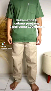 BONUS DADAKAN 100 RIBU DAPAT 4 PCS SIZE 27-40 JUMBO CELANA PANJANG CHINO PRIA MURAH MERIAH