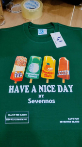 Áo Thun Nam Cổ Tròn ICE-CREAM NICE DAY Ngắn Tay Phông Cotton 100% Bigsize KENSTORE89 ATK052