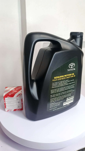 Toyota Genuine Motor Oil 4L 5W30 Fully Synthetic with Oil Filter for Wigo Vios Altis Avanza