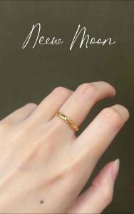 [พร้อมส่ง 1-2 วัน] แหวนมงกุฏลวดลายประณีตงดงาม