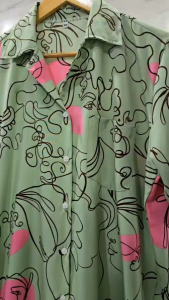 HANNA รุ่นขายาว5ส่วน ชุดเซ็ทฮาวาย (ไม่ใช่ผ้ามัน) ผ้าไหมอิตาลี่เกรดพรีเมี่ยม ตัด/เย็บในไทย🇹🇭