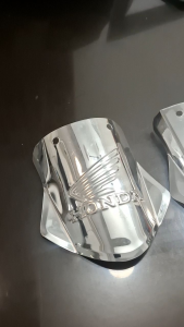 Wings Flat Set Stainless Mudguard Tapalodo Extension Set TMX SUPREMO 150