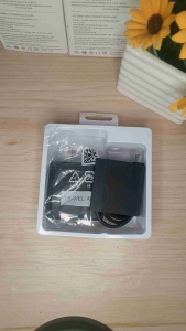 45W Type-C Super Fast Charger Adapter Set with 1M/2M Cable - Compact Design Dual Type-C Ports