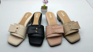 WILLCELL SANDAL HAK TAHU 5 CM NYAMAN DI PAKAI DENGAN FULL BUSA