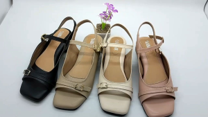 WILLCELL SANDAL HAK 5 CM NYAMAN DI PAKAI DENGAN FULL BUSA