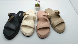 WILLCELL SANDAL SPON BUSA 3 CM NYAMAN DAN EMPUK DI PAKAI