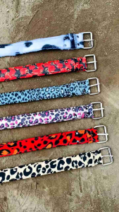 Ikat Pinggang Leopard Pria Wanita Gesper Macan Tutul Sabuk Pinggang Skena Belt Termurah