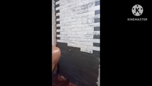 หินเทียมตกแต่งผนังบ้าน ขนาดแผ่น 20×5 บรรจุกล่อง50แผ่น