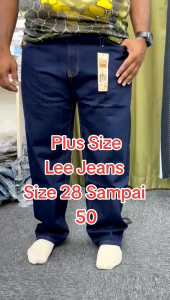 💥💥 BIGG SIZE 💥💥SELUAR LELAKI LEE STRAIGHT CUT JEAN KAIN TEBAL 💥ORIGINALLY BRANDED 💥28 to 50
