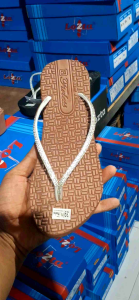 LOZTA Sandal Wanita Dewasa Wedges Jepit Diamond Putih 01 Series