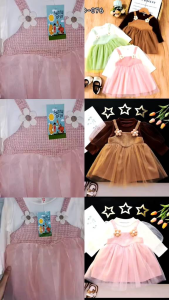 Dress anak cewek Korea cantik import branded matahari premium