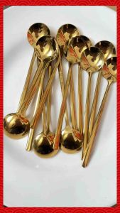 Thìa inox 304 titan vàng Combo 6/8/12chiếc