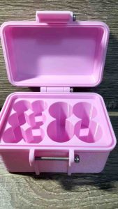 Peptide case rugged Organizer Slot 3mL & Slot 10ml Vial Storage Container Cryo case refrigerator friendly | choose appropriate variant for your needs