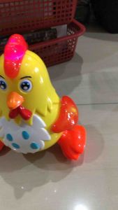 Mainan Bebek Joget lampu dan musik anak