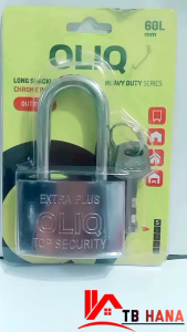 Kunci gembok jumbo ukuran 60 mm leher panjang anti maling COD