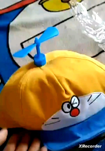 CAE - Topi Bisbol Anak 0-2 tahun Doraemon Baling Baseball Hat Import