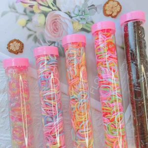 |SANTO.NE| FQ021 ELASTIC HAIR BAND COLOURFUL BLACK 黑色 彩色 基础弹性发圈