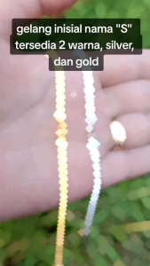 gelang inisial nama titanium anti karat anak dewasa gelang nama titanium anti karat gelang inisial huruf