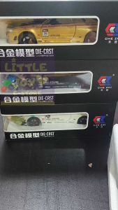 🌺MF 1:24 Nissan GTR R34 Top Secret JDM Sports Alloy Diecast Scale Model Toys cake deco kereta mainan 模型车