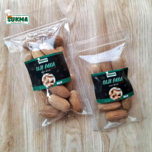 Biji Pala Lonjong Kupas Asli 100gram - Nutmeg - Rempah Herbal Bumbu Dapur Masak Premium