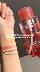 The Originote Hyalurose Micellar Water 300ml - Make Up Remover Cleansing Water with Hyaluronic Acid Pembersih Wajah All Skin Types
