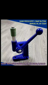 Alat Pasang kancing snap button / Hand press / Alat Bantu Press bungkus kancing M.J.M-72569