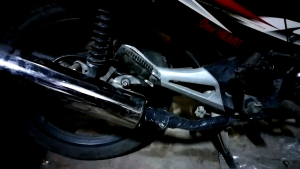 leher/pipa knalpot supra x 125 BATMAN STANDAR TAHUN 2008 - 2013