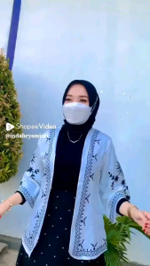 unikdanmurahh - Baju Outer Wanita Cardi Tribal Cardigan Wanita