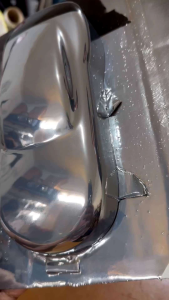 Cat Chrome special effect PU 1K Spider Efek Silver chrome black chrome