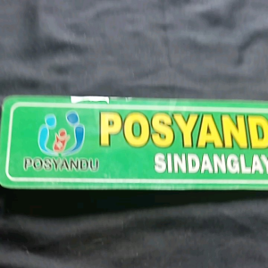 Plang AKRILIK 2 mm 10X28 cm Custom MURAH COD