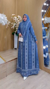 Kalya Series Gamis Syari Ceruty Baby Doll Premium