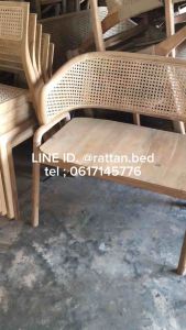 Fee Delivery Clear Stock Bench Teak Wood Rattan Bench leight 150 cm เก้าอี้ม้านั่ง ม้านั่ง เก้าอี้ไม้สัก โมเดิร์นสไตล์วินเทจ ม้านั่งยาวหวาย เก้าอี้ม้านั่งหวาย ม้านั่งหวาย