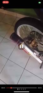 Knalpot daeng sai 4 BLU leher ceobra BLU buat motor jupiter Vega shogun PNP