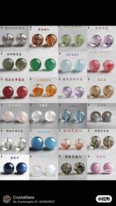 天然水晶散珠颗粒单颗价Natural Crystal Loose Beads for DIY jewellery making 6-10mm price per pcs | DIY gemstone beads