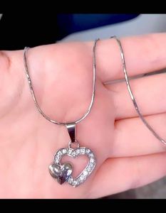 KALUNG TITANIUM WANITA 5 MODEL LIONTIN CANTIK ANTI LUNTUR