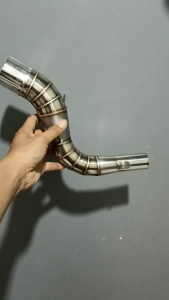 Sambungan Leher Leter S Kobra Bluemoon untuk MIO BEAT VARIO & Inlet 50mm & 38mm