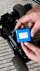 Baterai Cas RC 4800mAh 14500 7.4V 4PIN awet tahan lama