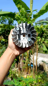 A75ชุดจานไฟ +พร้อมลิ่ม เครื่องตัดหญ้า 2 จังหวะ รุ่น กระทิงดำ BC411EB #ตรงปก #งานคุณภาพ #ทนทาน #สำหรับงานหนัก แท้ 100%