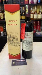 Rượu Vang Đỏ Chateau Classic Đà Lạt 12% 750ml
